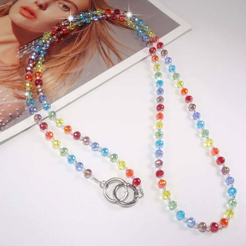 Colorful Crystal Beaded Eyewear Chain Stornfield