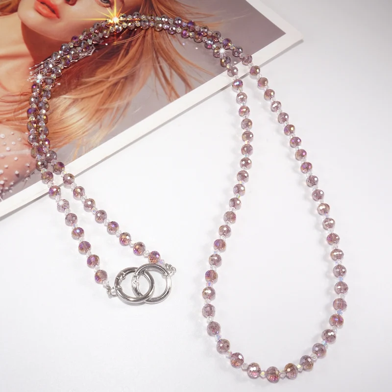 Colorful Crystal Beaded Eyewear Chain Stornfield