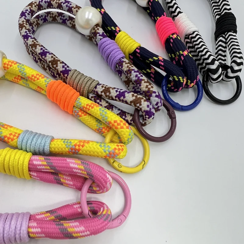 Colorful Braided Phone Lanyard Holder Stornfield