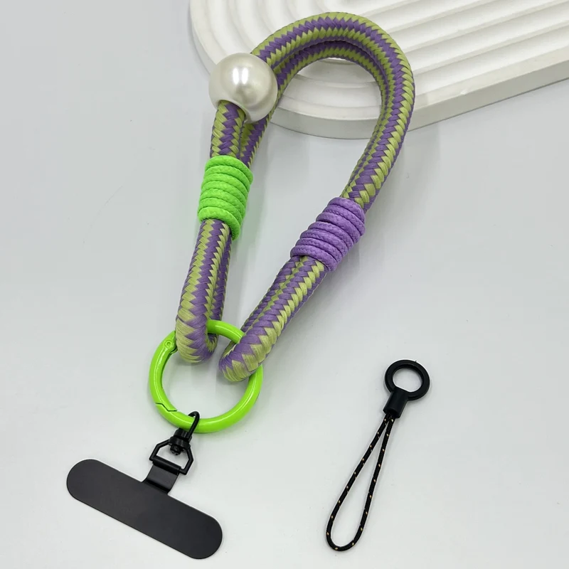 Colorful Braided Phone Lanyard Holder Stornfield