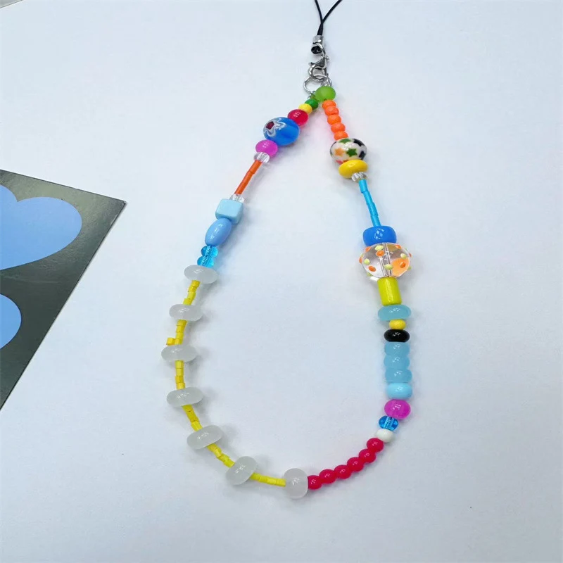 Colorful Beaded Phone Strap Stornfield 1790135941