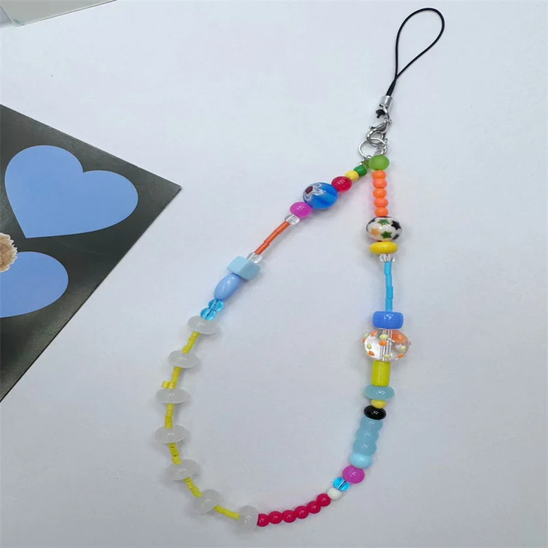 Colorful Beaded Phone Strap Stornfield 1790135941