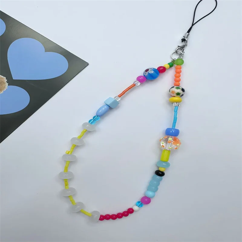 Colorful Beaded Phone Strap Stornfield 1790135941