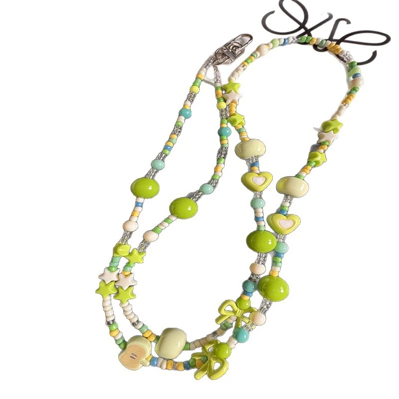 Colorful Beaded Phone Lanyard Stornfield 1790135533