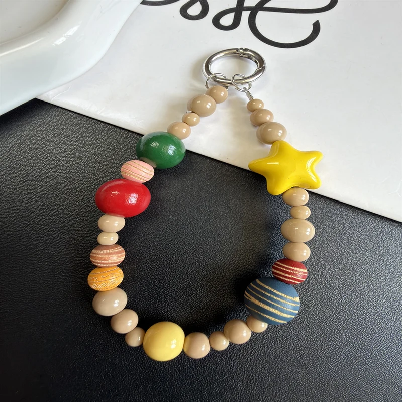 Colorful Beaded Keychain Holder Stornfield 1790134999