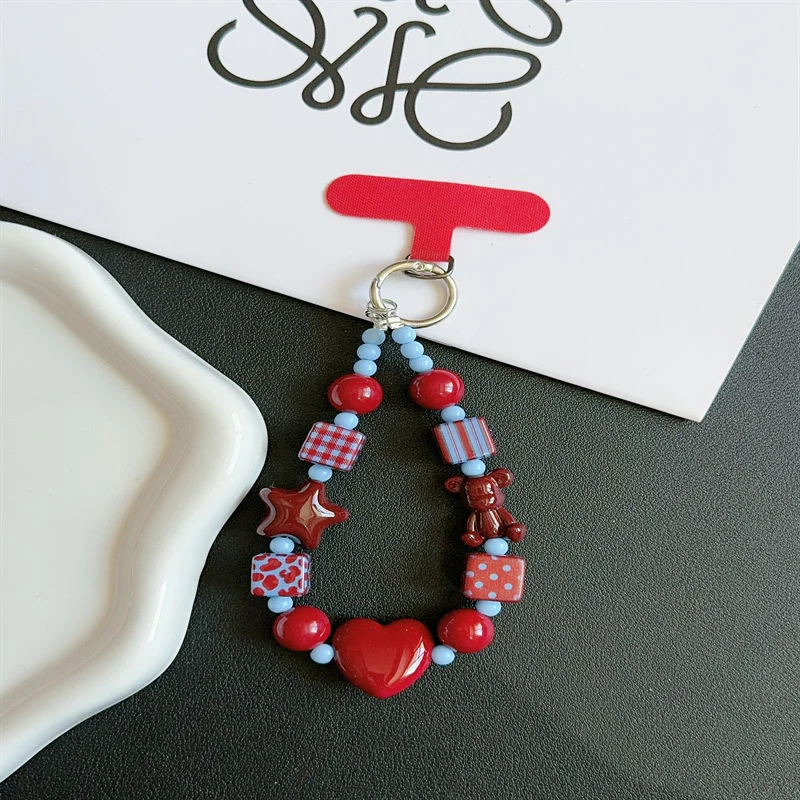 Colorful Beaded Keychain Holder Stornfield 1790134999