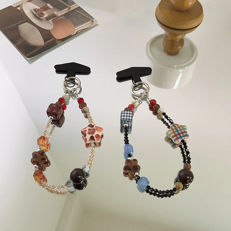 Colorful Beaded Keychain Holder Stornfield 1790134862