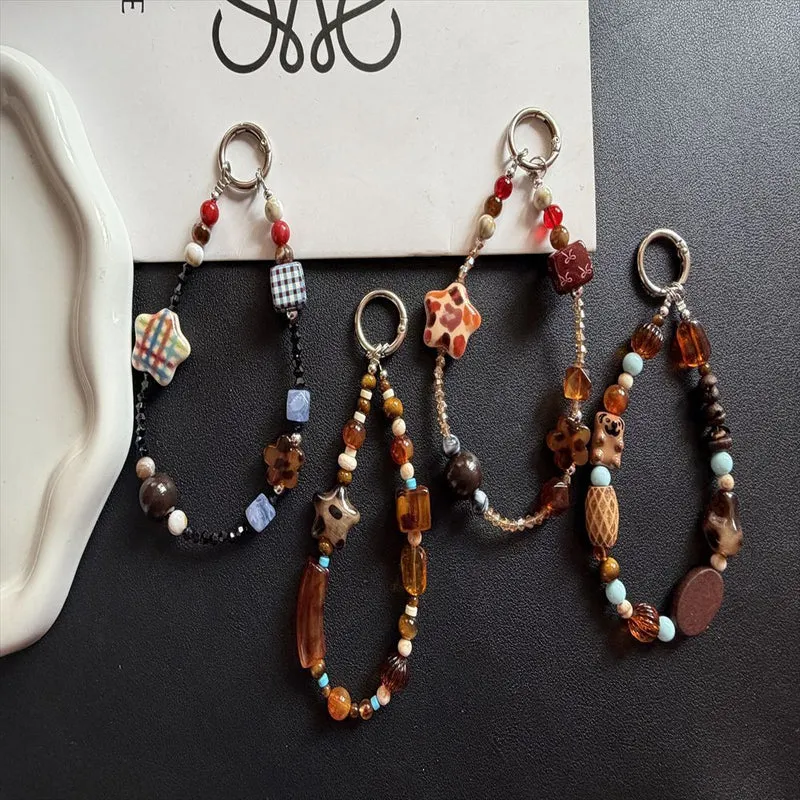 Colorful Beaded Keychain Holder Stornfield 1790134862