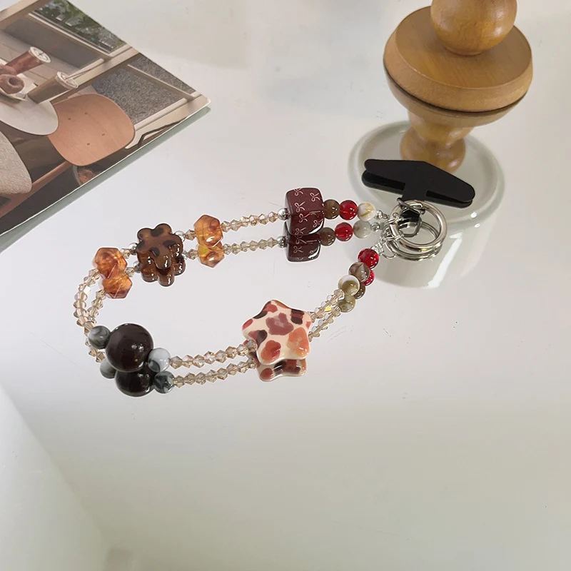 Colorful Beaded Keychain Holder Stornfield 1790134862