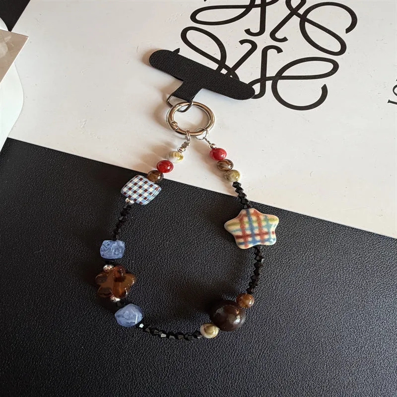Colorful Beaded Keychain Holder Stornfield 1790134862