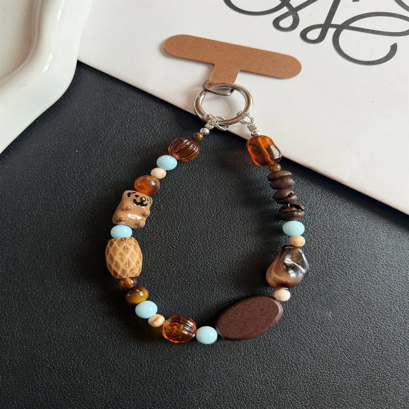 Colorful Beaded Keychain Holder Stornfield 1790134862