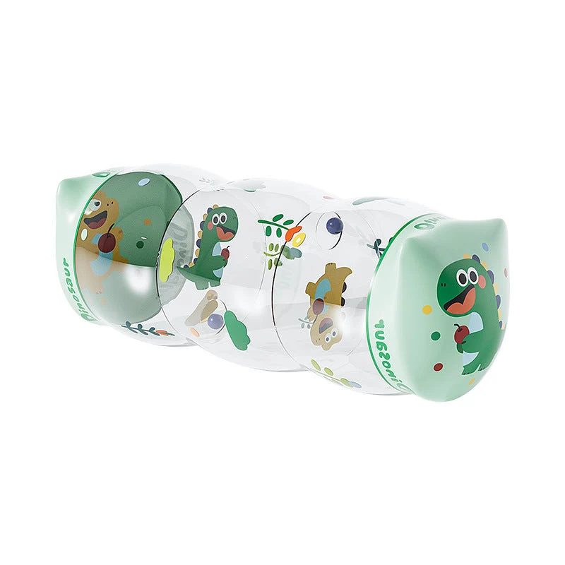 Dame Inflatable Play Tube med Fargerike Dyremønstre Luvikno