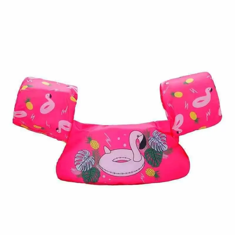 Kvinnenes oppblåsbare svømmehjelp med fargerik flamingo-design Luvikno