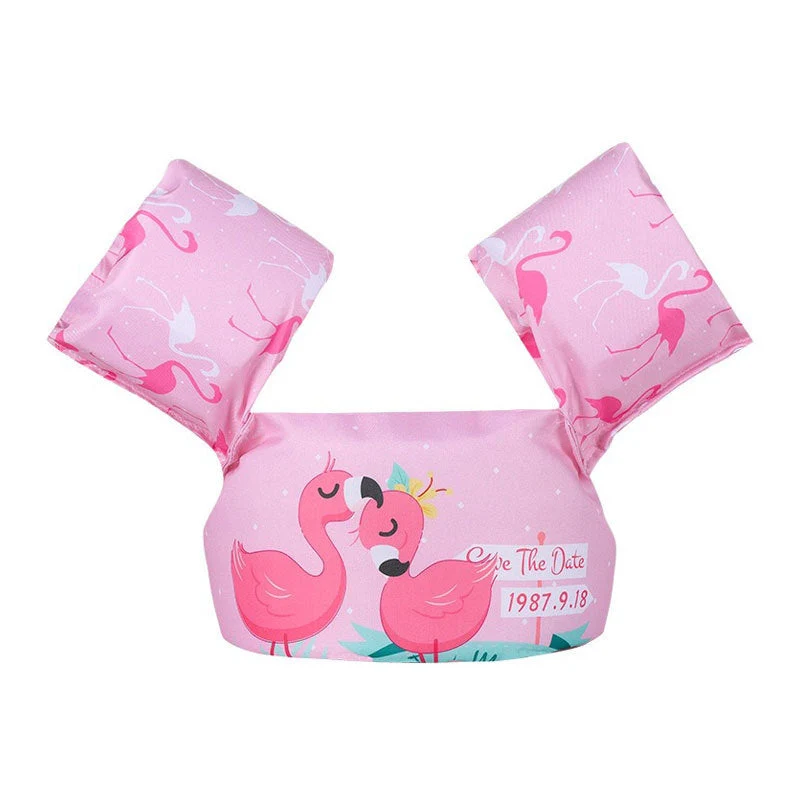 Kvinnenes oppblåsbare svømmehjelp med fargerik flamingo-design Luvikno