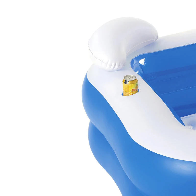 Kvinnelig oppblåsbar avslapningsbadekar med ergonomisk form Luvikno
