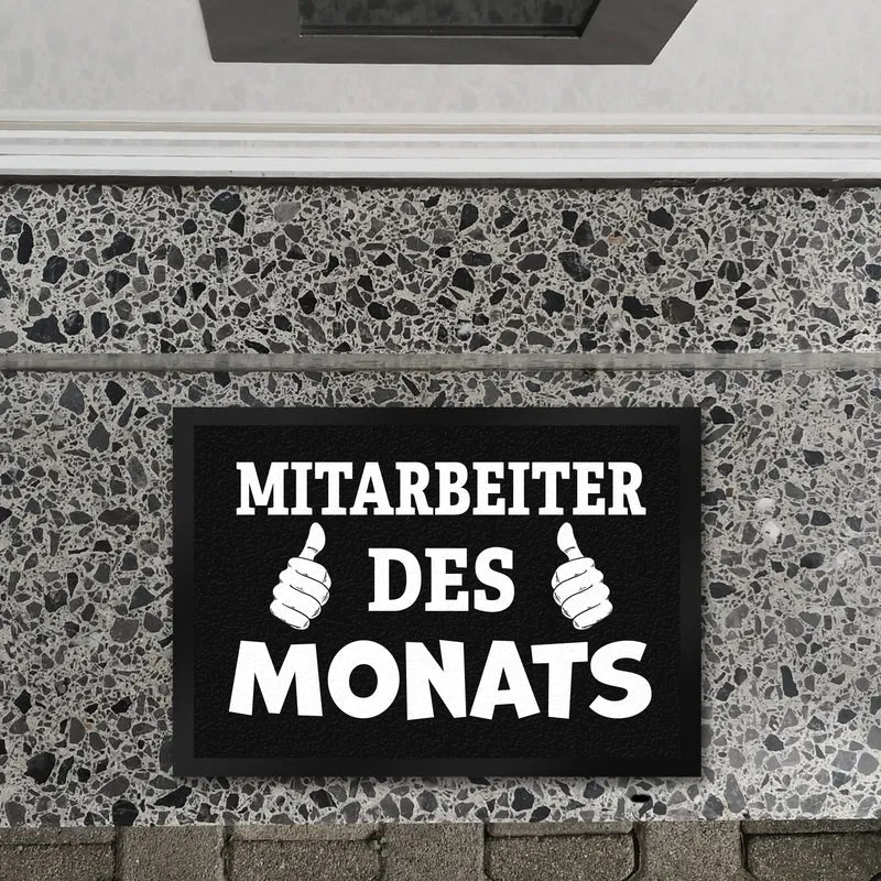 Mitarbeiter des Monats Fußmatte