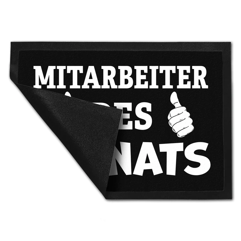 Mitarbeiter des Monats Fußmatte