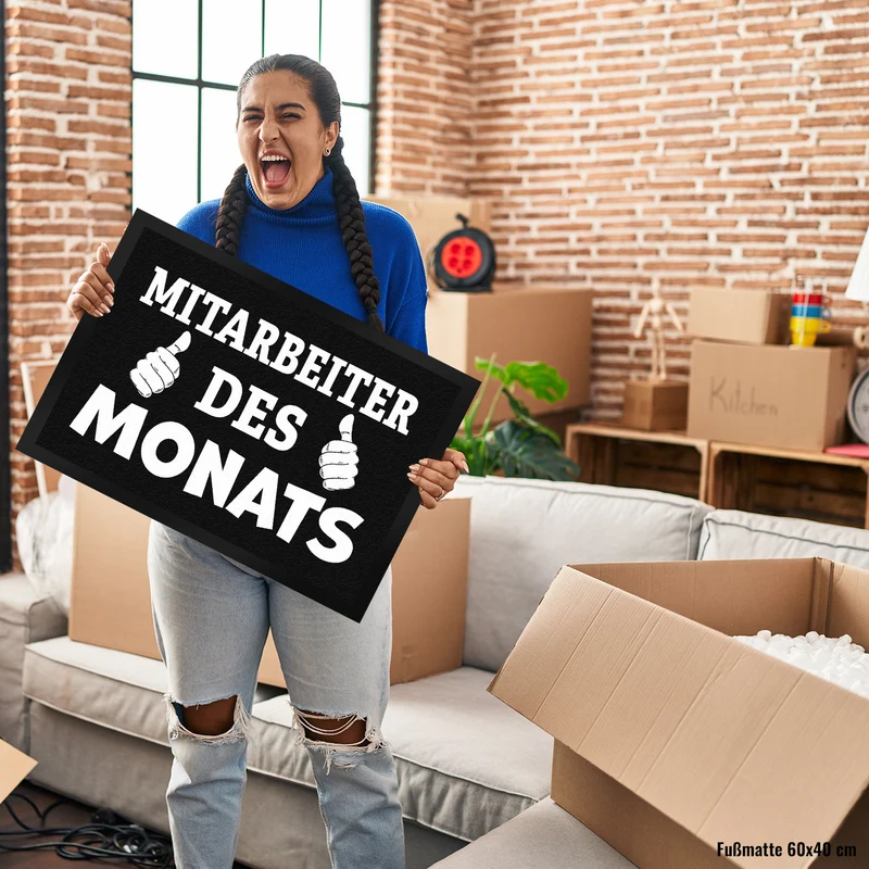 Mitarbeiter des Monats Fußmatte