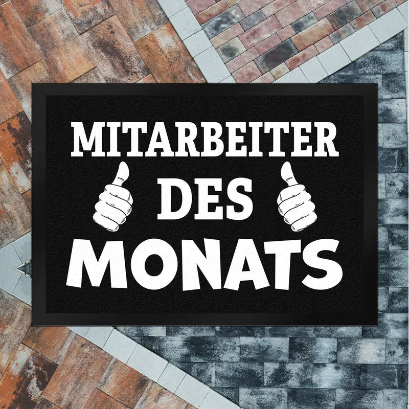 Mitarbeiter des Monats Fußmatte