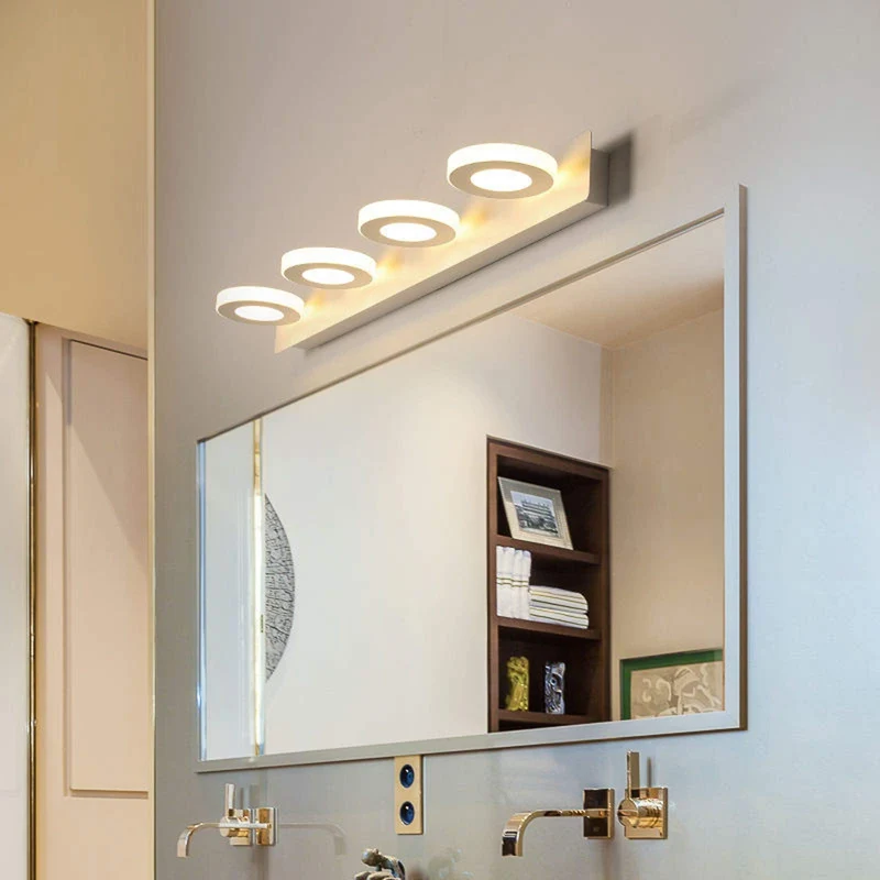 Luce per specchio a LED Garvee 12W 60 cm Bianco per bagno
