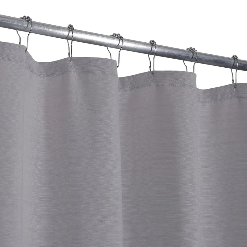 Tenda da doccia GARVEE, ad asciugatura rapida, testurizzata, in poliestere di lusso, per bagni di hotel, 183x244 cm