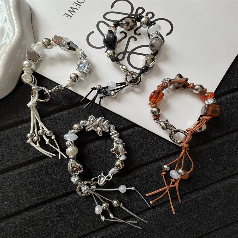 Dekorative Perlen Charms Armband Karnz 1790135618