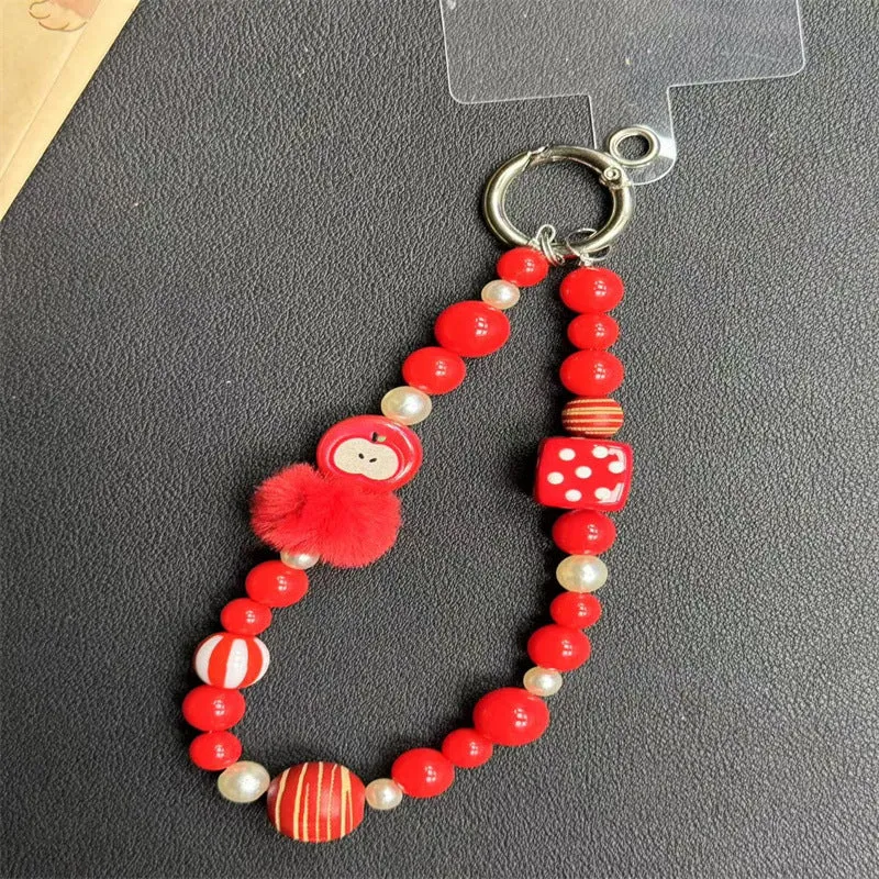 Beaded Character Keychain Holder Stornfield