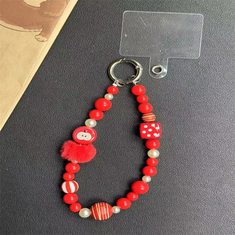 Beaded Character Keychain Holder Stornfield