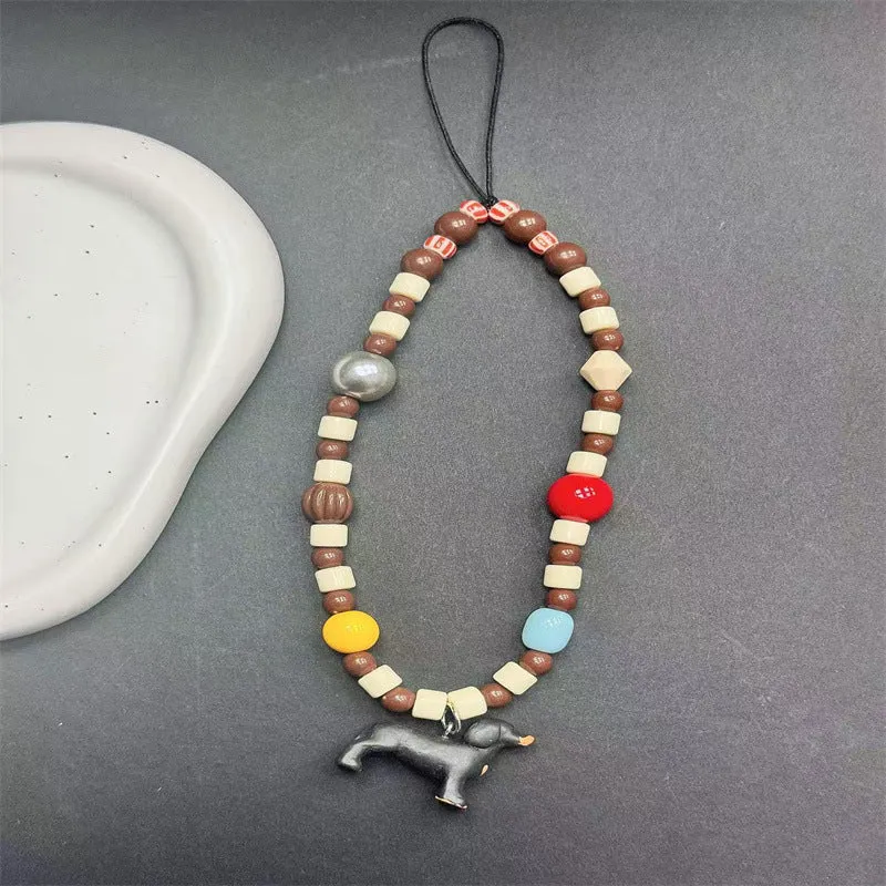 Beaded Animal Charm Necklace Stornfield