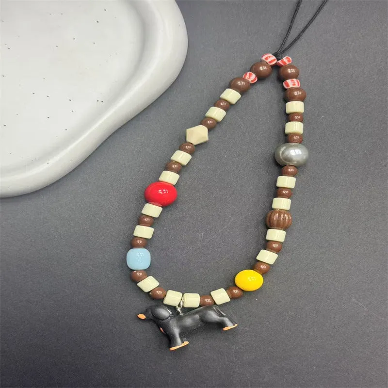 Beaded Animal Charm Necklace Stornfield