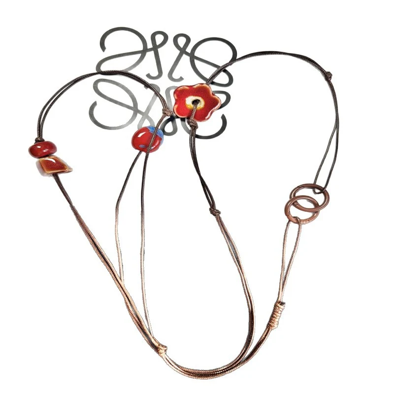 Artistic Floral Charm Necklace Stornfield