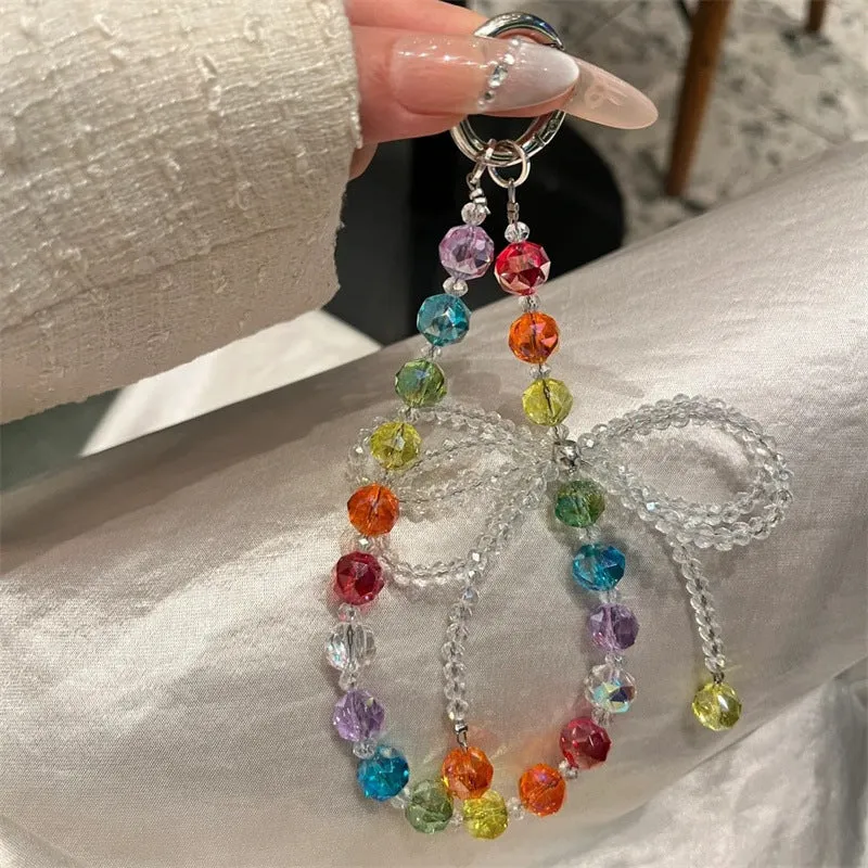 Artistic Crystal Beaded Charm Keychain Stornfield
