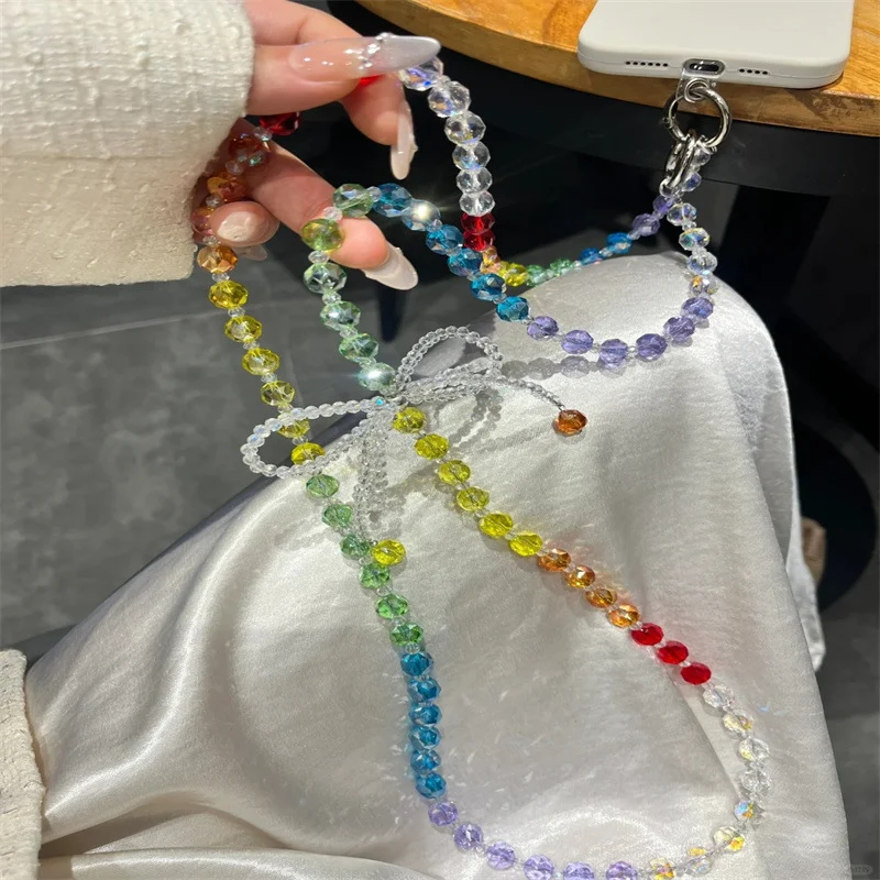 Artistic Crystal Beaded Charm Keychain Stornfield