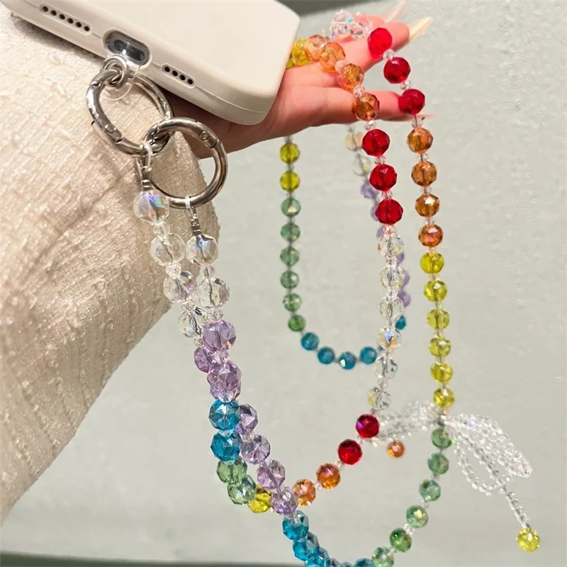 Artistic Crystal Beaded Charm Keychain Stornfield
