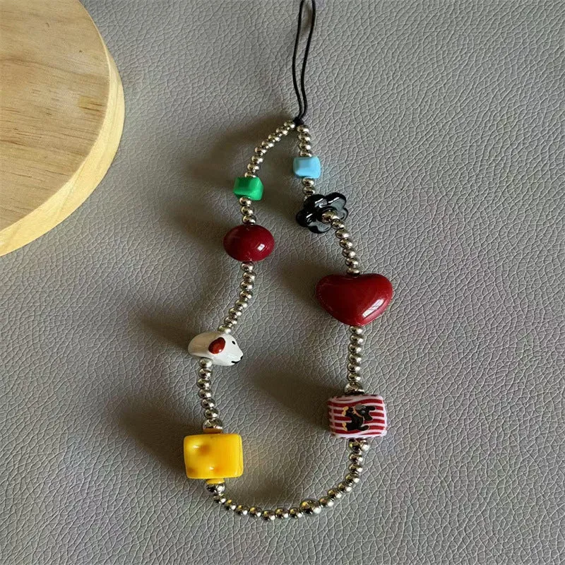 Artistic Charm Bead Eyewear Holder Stornfield