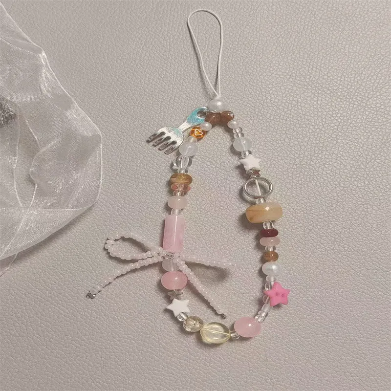 Artistic Beaded Charm Phone Strap Stornfield