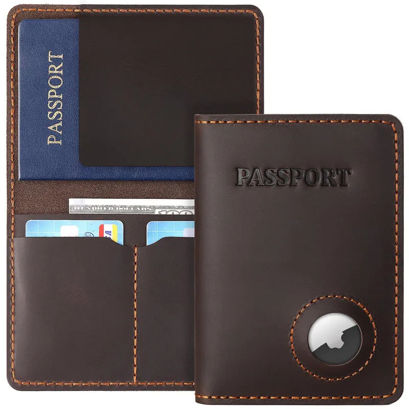 Leather Passport Holder Stornfield