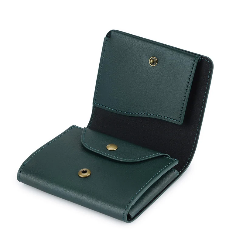 Compact Leather Coin Holder Stornfield