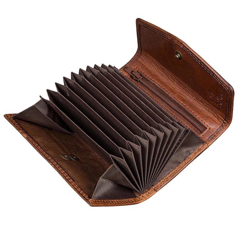 Accordion Style Leather Organizer Wallet Stornfield