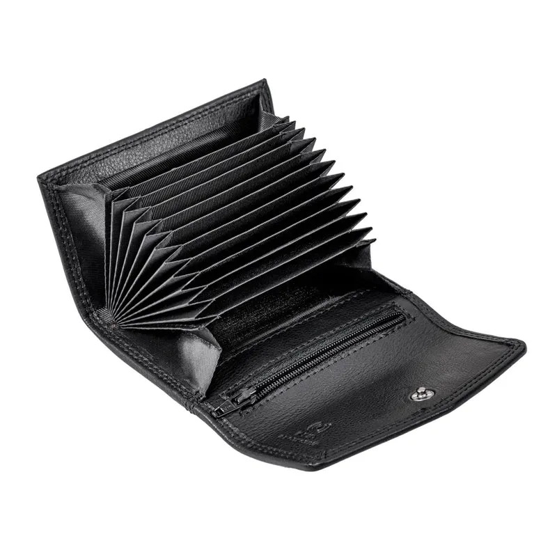 Accordion Style Leather Organizer Wallet Stornfield