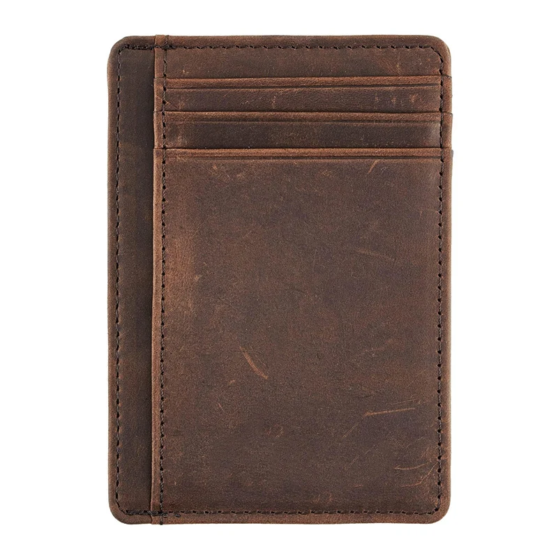 Vintage-Inspired Leather Cardholder Stornfield