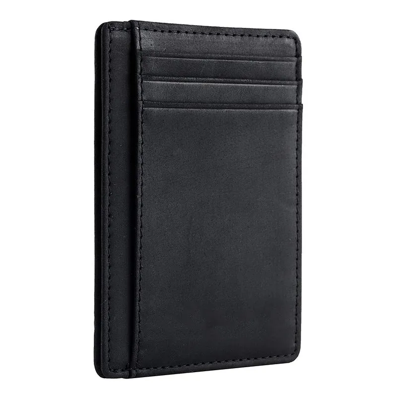 Vintage-Inspired Leather Cardholder Stornfield