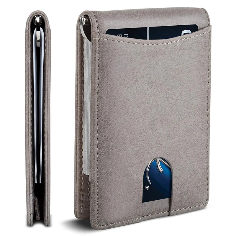 Ultra-Slim RFID-Blocking Leather Cardholder Stornfield
