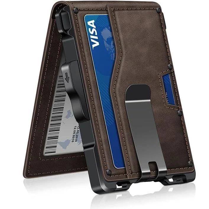 Ultra-Slim RFID-Blocking Cardholder Wallet Stornfield