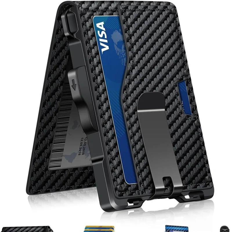 Ultra-Slim RFID-Blocking Cardholder Wallet Stornfield