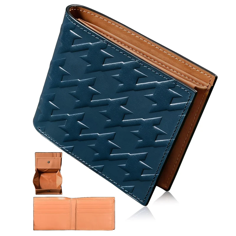 Textured Double-Sided Leather Wallet Stornfield