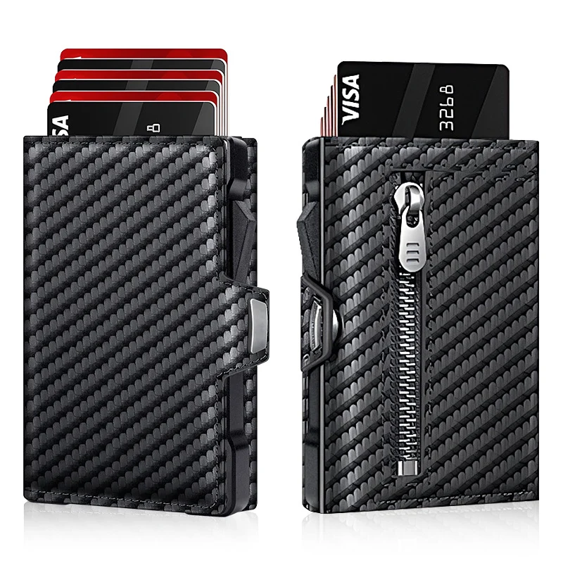 Stylish RFID-Blocking Leather Cardholder Stornfield