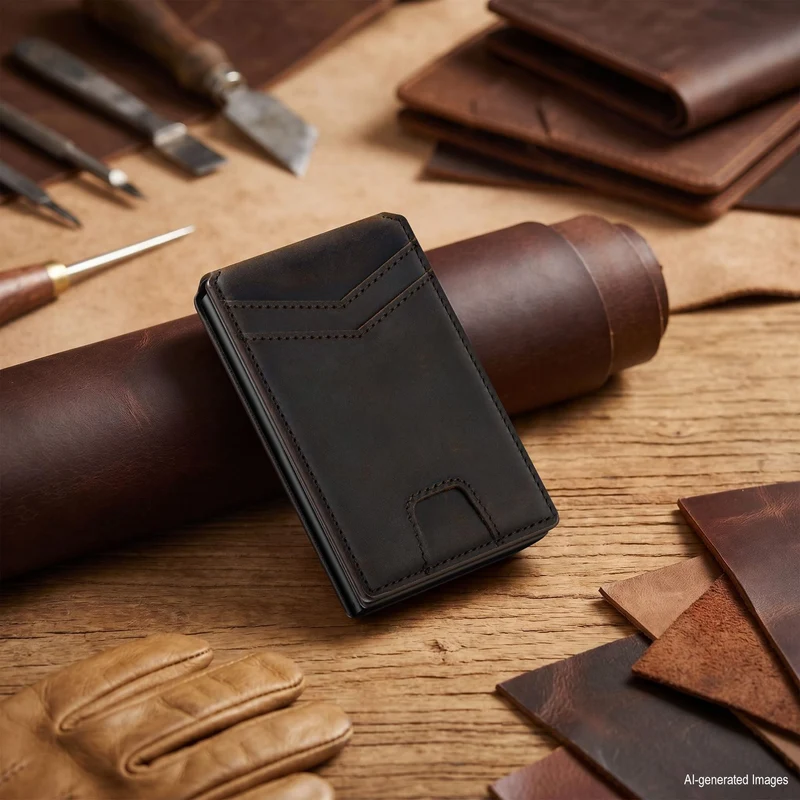 Smart RFID-Blocking Minimalist Wallet Stornfield
