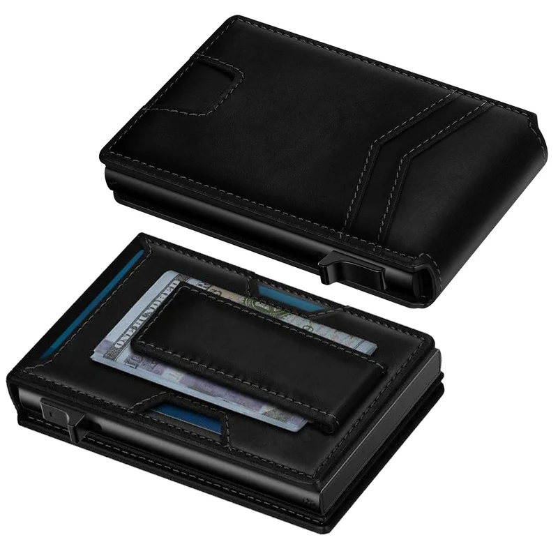 Smart RFID-Blocking Minimalist Wallet Stornfield