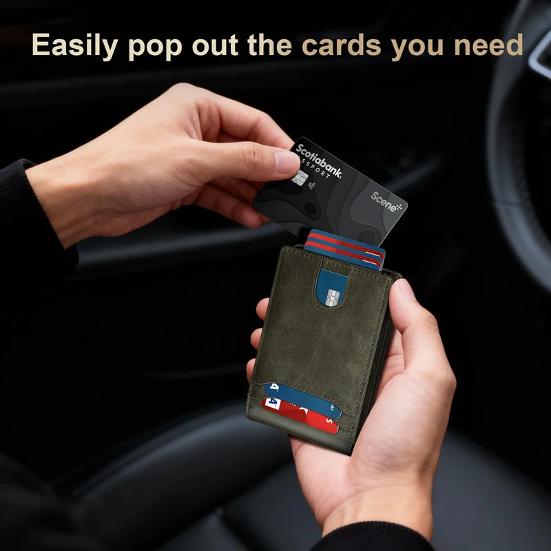 Slim RFID Protection Leather Wallet Stornfield